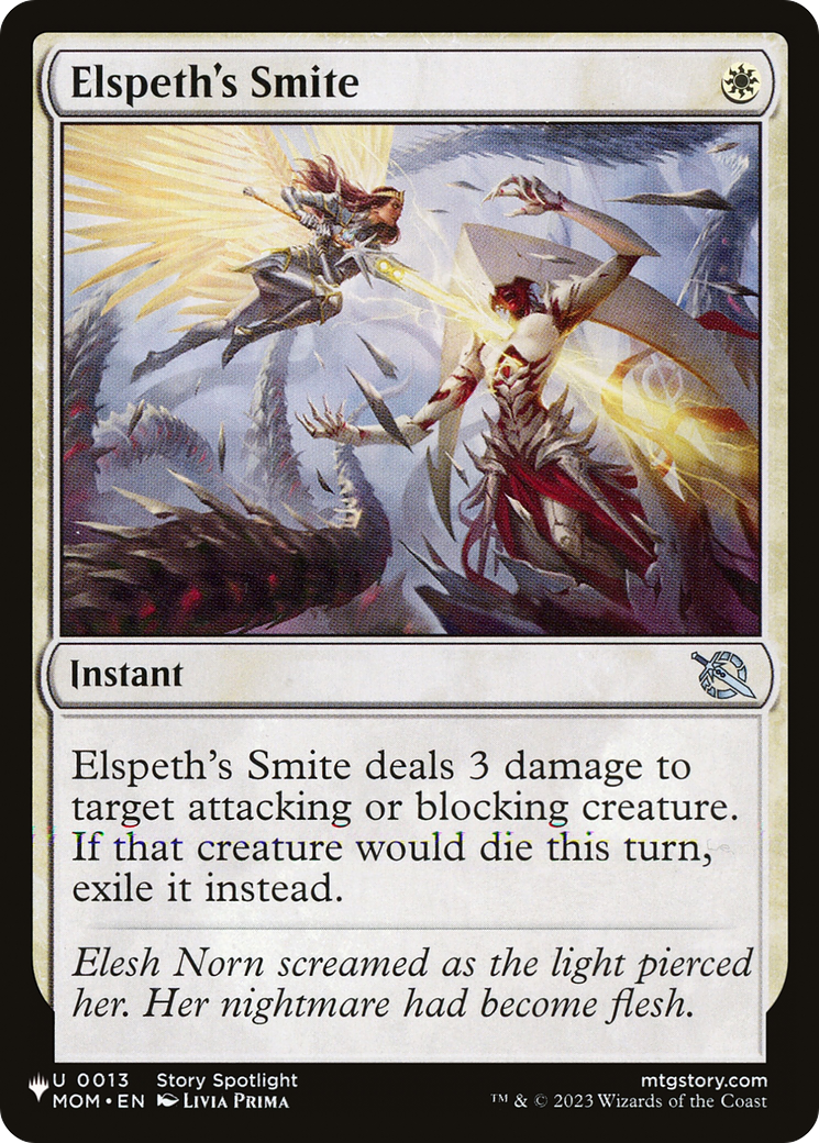 Elspeth's Smite [The List Reprints] | Enigma On Main