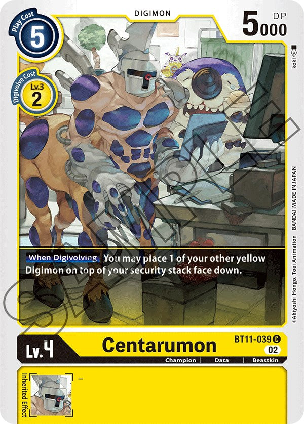 Centarumon [BT11-039] [Dimensional Phase] | Enigma On Main