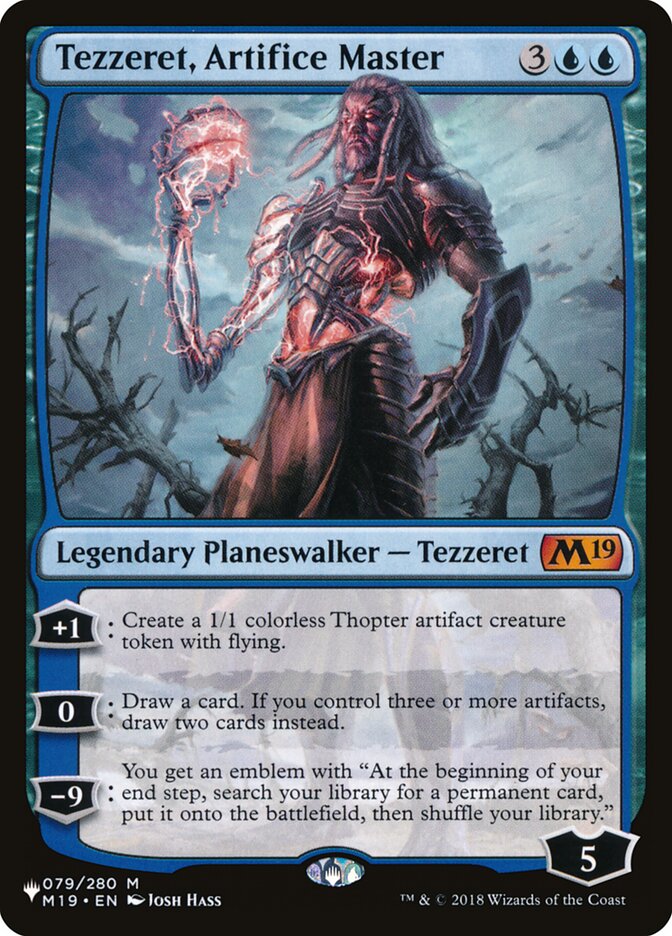 Tezzeret, Artifice Master [The List] | Enigma On Main