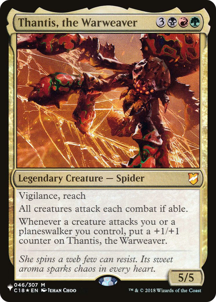 Thantis, the Warweaver [The List Reprints] | Enigma On Main