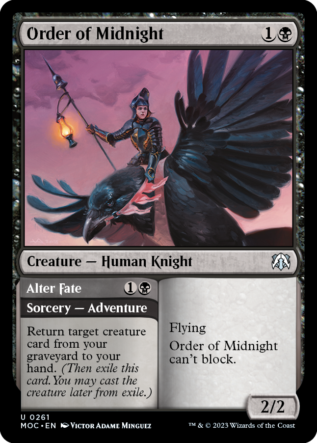 Order of Midnight // Alter Fate [March of the Machine Commander] | Enigma On Main