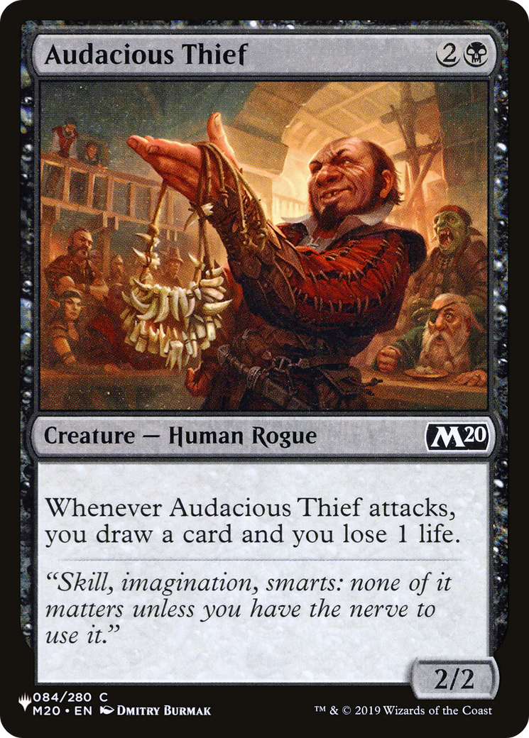 Audacious Thief [The List Reprints] | Enigma On Main