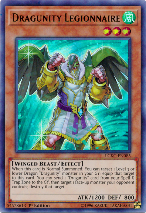 Dragunity Legionnaire [LCKC-EN085] Ultra Rare | Enigma On Main