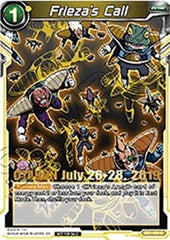 Frieza's Call (OTAKON 2019) (BT1-109_PR) [Promotion Cards] | Enigma On Main