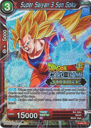 Super Saiyan 3 Son Goku (P-003) [Judge Promotion Cards] | Enigma On Main