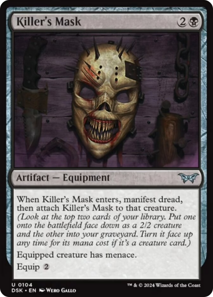 Killer's Mask [Duskmourn: House of Horror] | Enigma On Main