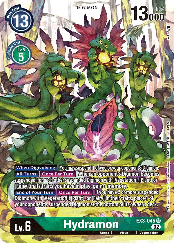 Hydramon [EX3-045] (Alternate Art) [Draconic Roar] | Enigma On Main