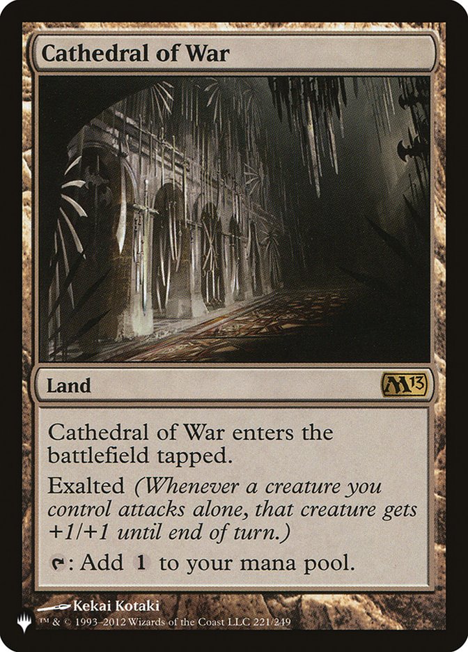 Cathedral of War [The List] | Enigma On Main