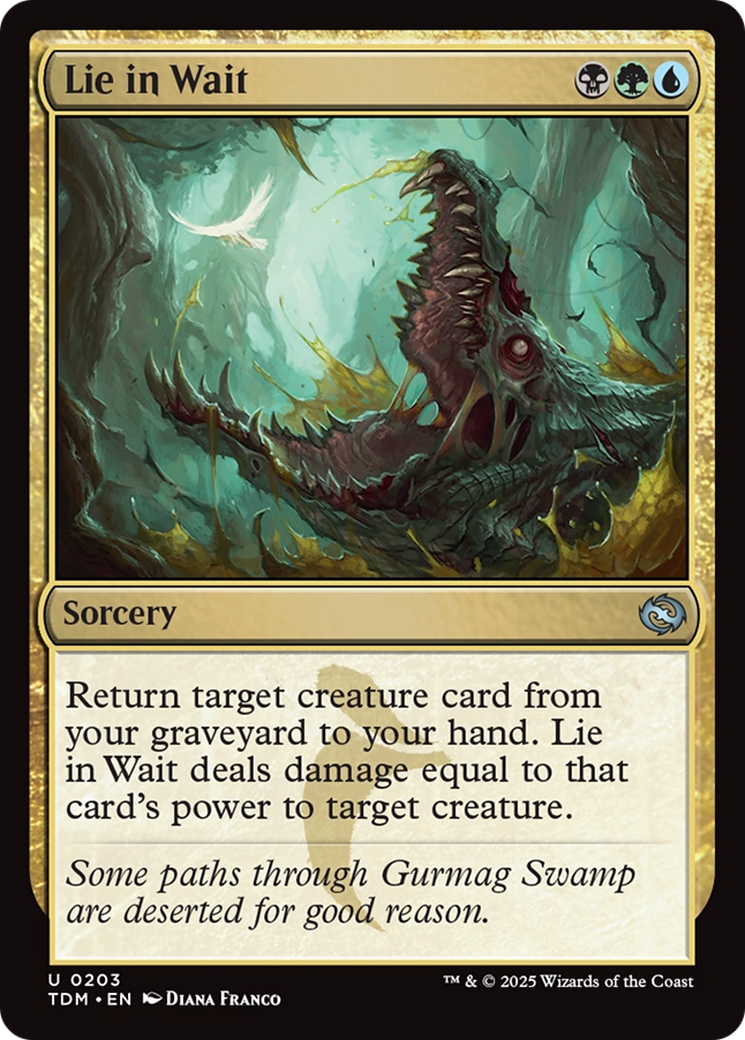 Lie in Wait [Tarkir: Dragonstorm] | Enigma On Main
