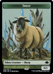 Zombie // Sheep Double-Sided Token [Dominaria Remastered Tokens] | Enigma On Main