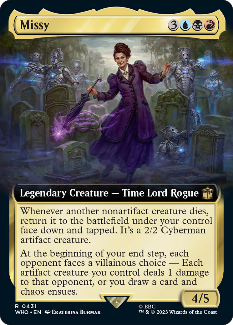 Missy (Extended Art) [Doctor Who] | Enigma On Main