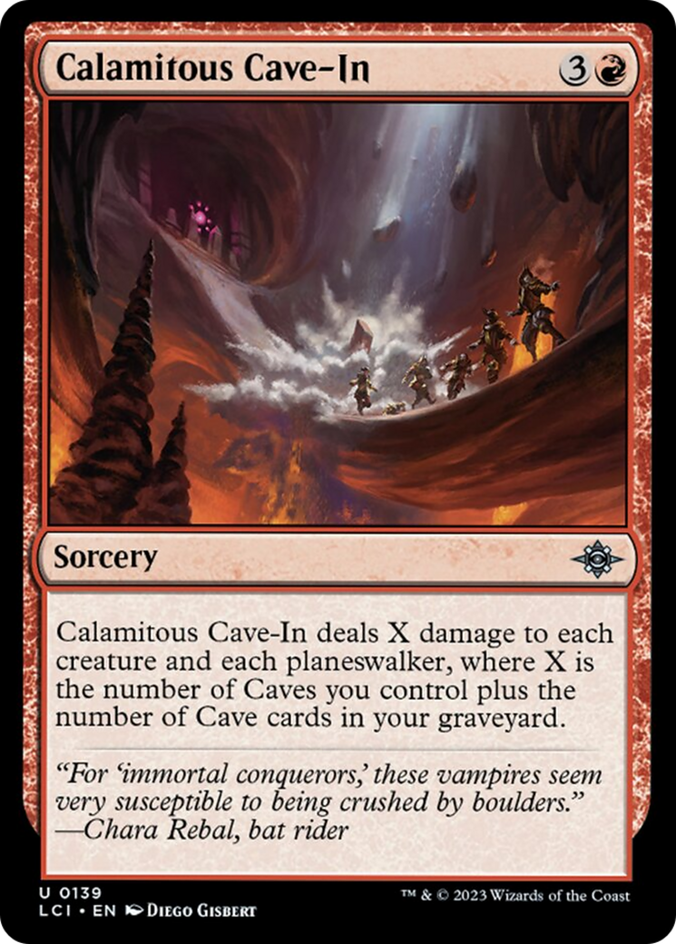 Calamitous Cave-In [The Lost Caverns of Ixalan] | Enigma On Main