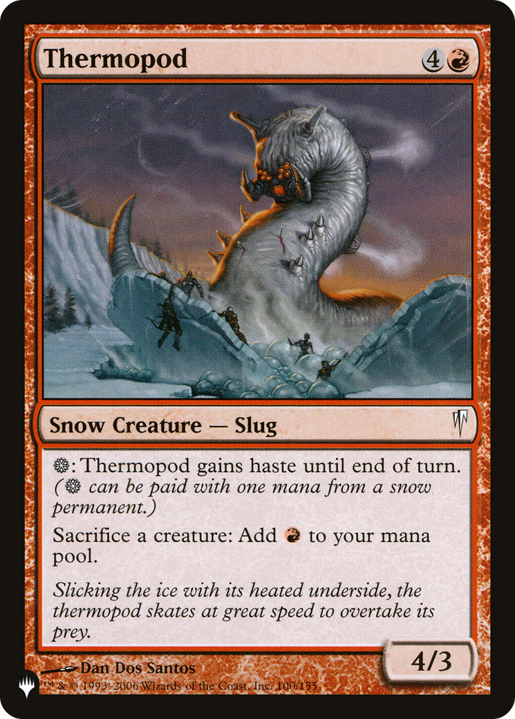 Thermopod [The List Reprints] | Enigma On Main