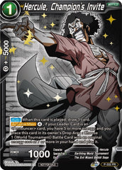 Hercule, Champion's Invite (Gold Stamped) (P-332) [Tournament Promotion Cards] | Enigma On Main