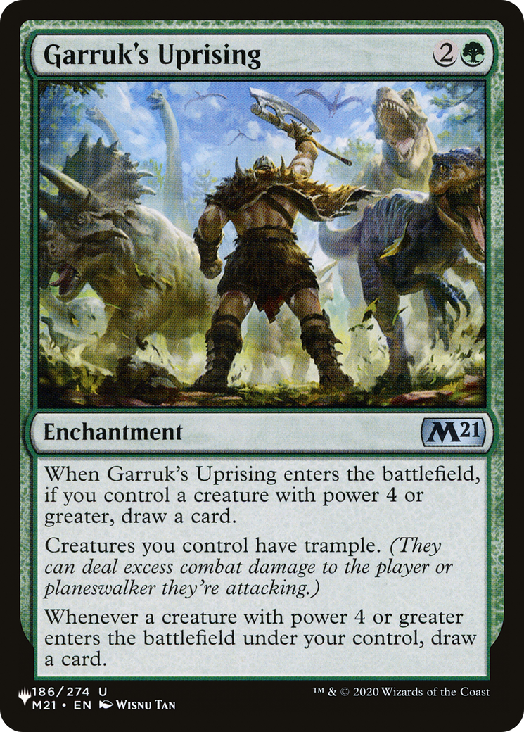 Garruk's Uprising [The List] | Enigma On Main