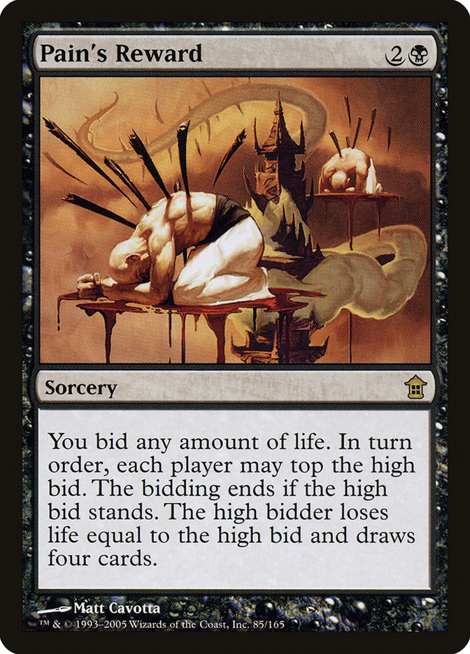 Pain's Reward [Saviors of Kamigawa] | Enigma On Main