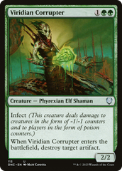 Viridian Corrupter [Phyrexia: All Will Be One Commander] | Enigma On Main