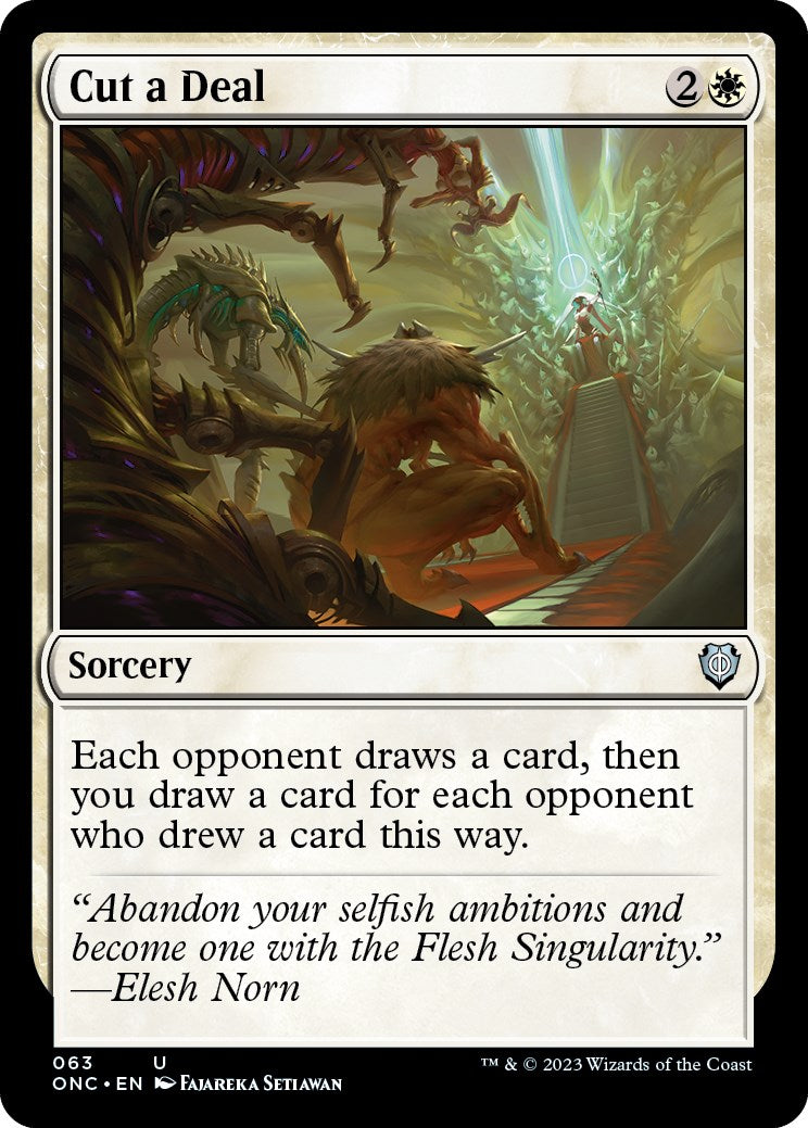 Cut a Deal [Phyrexia: All Will Be One Commander] | Enigma On Main