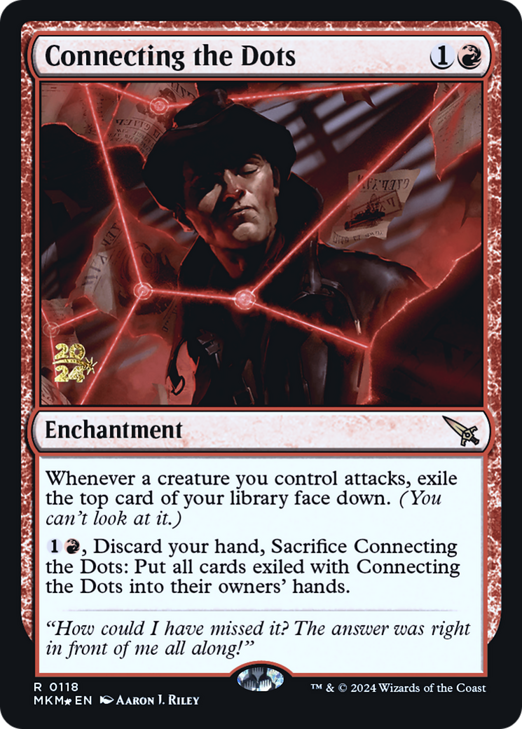 Connecting the Dots [Murders at Karlov Manor Prerelease Promos] | Enigma On Main