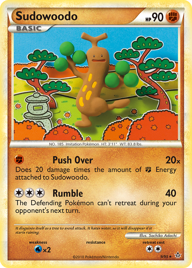 Sudowoodo (9/95) [HeartGold & SoulSilver: Unleashed] | Enigma On Main