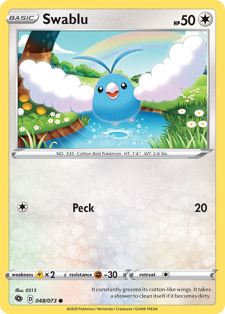 Swablu (048/073) [Sword & Shield: Champion's Path] | Enigma On Main