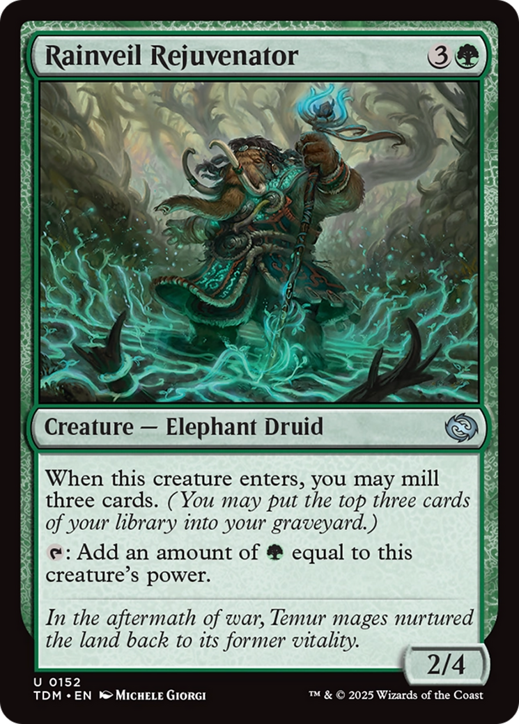Rainveil Rejuvenator [Tarkir: Dragonstorm] | Enigma On Main