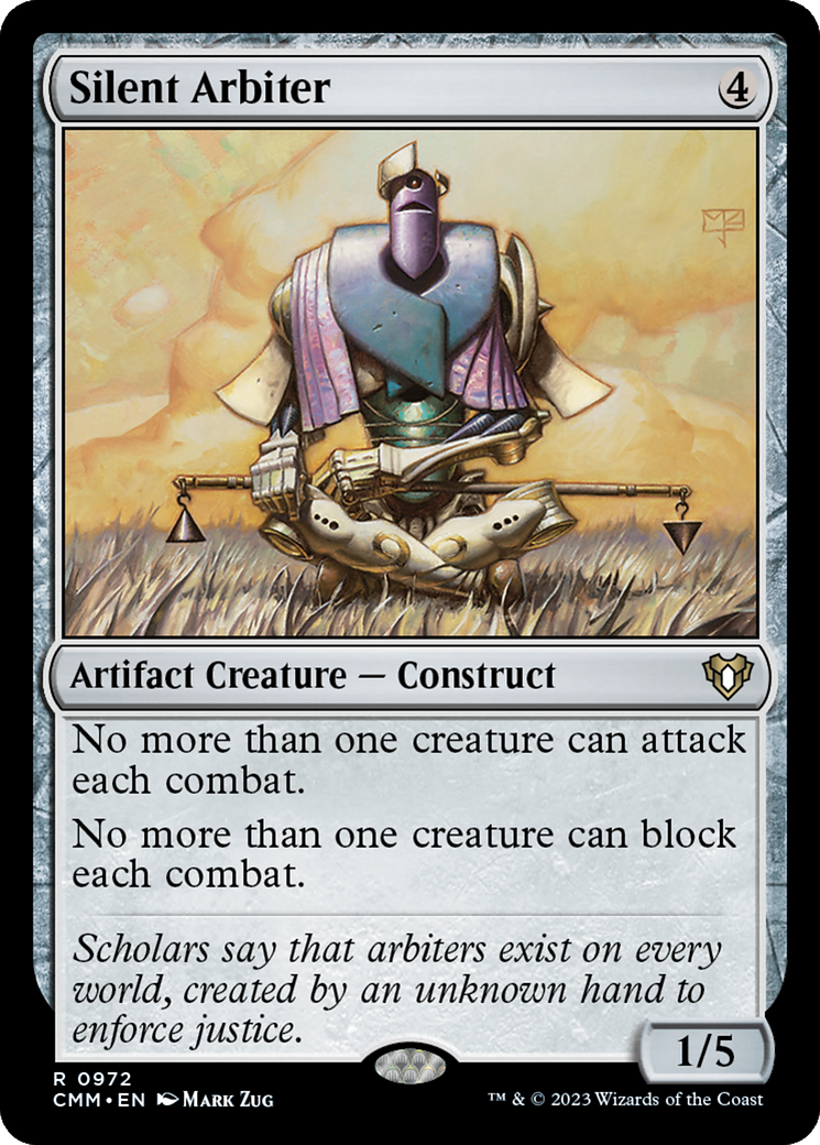 Silent Arbiter [Commander Masters] | Enigma On Main