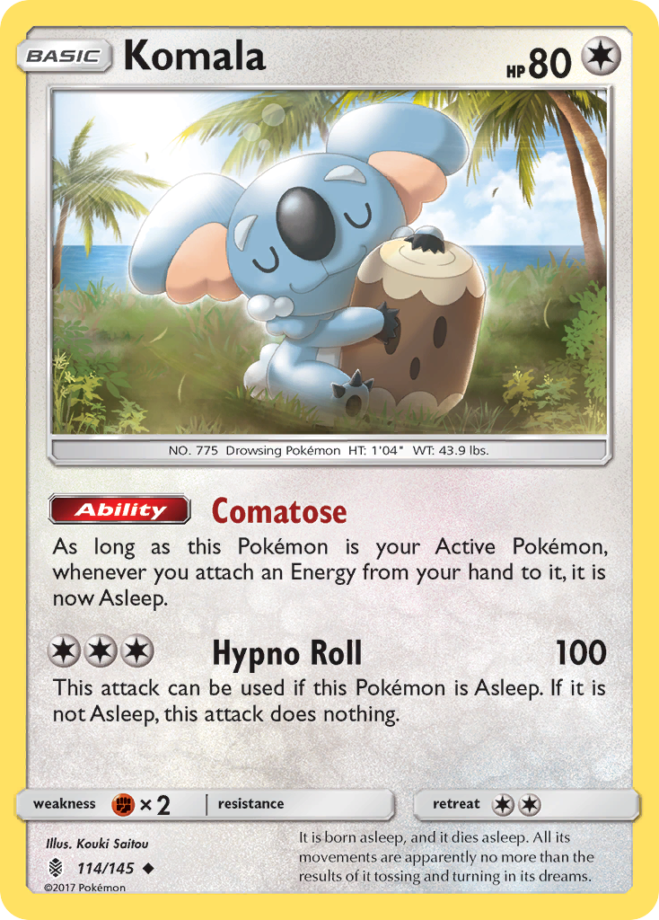 Komala (114/145) [Sun & Moon: Guardians Rising] | Enigma On Main