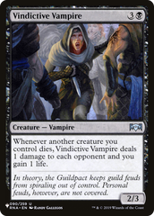 Vindictive Vampire [The List Reprints] | Enigma On Main