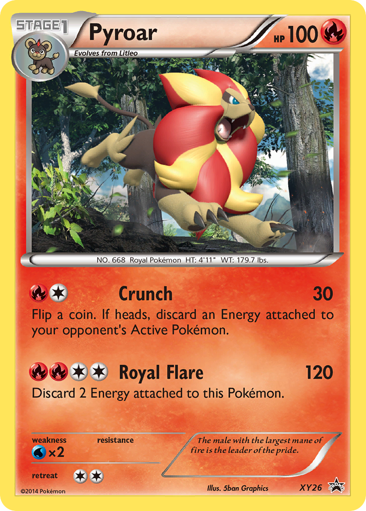 Pyroar (XY26) [XY: Black Star Promos] | Enigma On Main