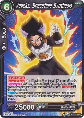 Vegeks, Spacetime Synthesis (BT10-132) [Rise of the Unison Warrior 2nd Edition] | Enigma On Main