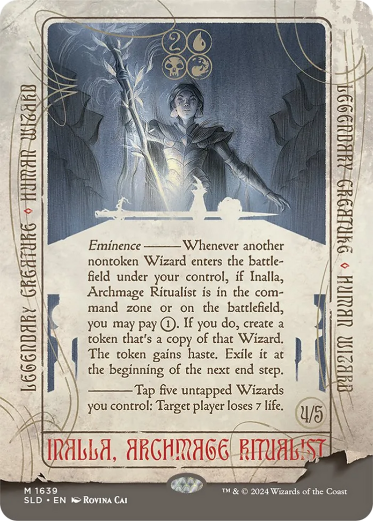 Inalla, Archmage Ritualist (Rainbow Foil) [Secret Lair Drop Series] | Enigma On Main