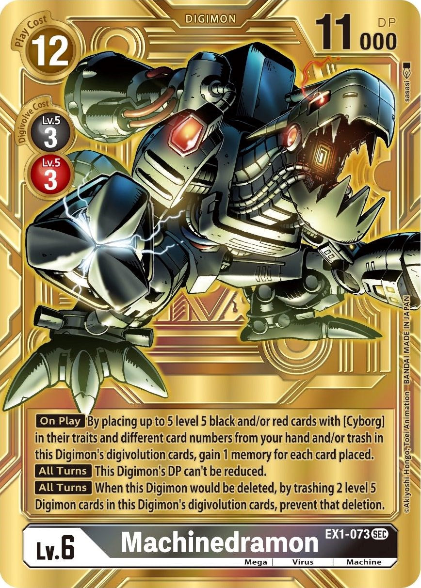 Machinedramon [EX1-073] (Alternate Art) [Dimensional Phase] | Enigma On Main