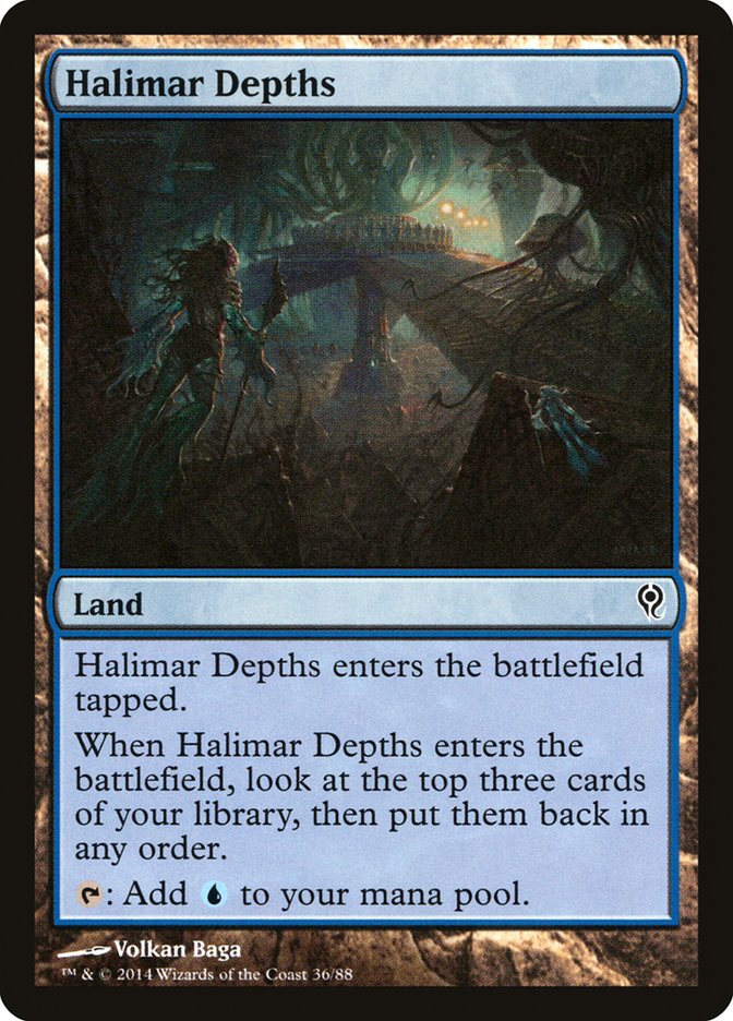 Halimar Depths [Duel Decks: Jace vs. Vraska] | Enigma On Main