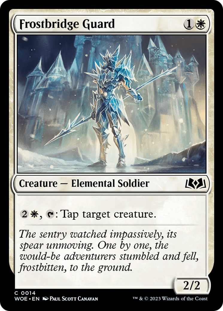 Frostbridge Guard [Wilds of Eldraine] | Enigma On Main