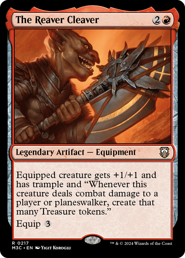 The Reaver Cleaver (Ripple Foil) [Modern Horizons 3 Commander] | Enigma On Main