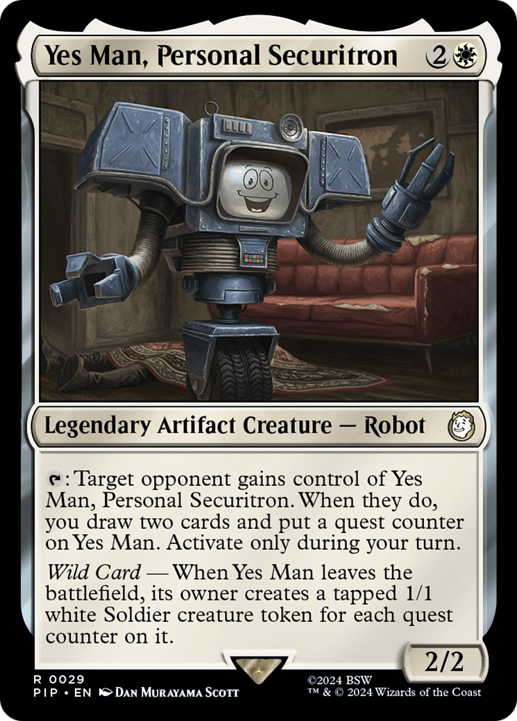 Yes Man, Personal Securitron [Fallout] | Enigma On Main