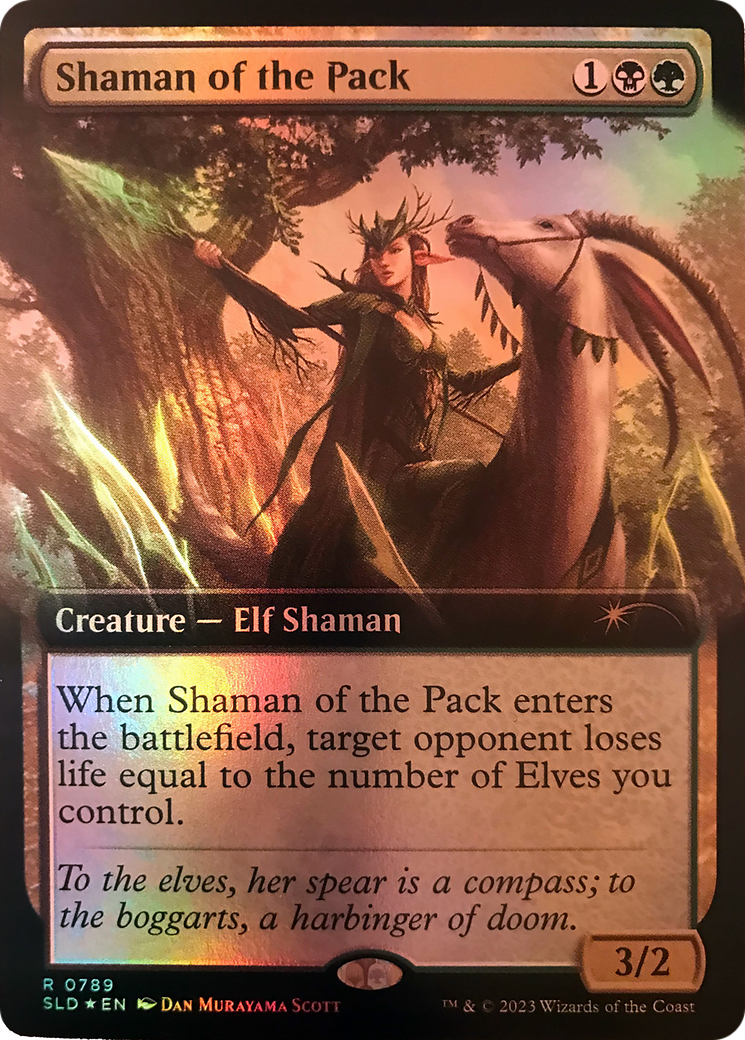 Shaman of the Pack (Extended Art) [Secret Lair Drop Series] | Enigma On Main