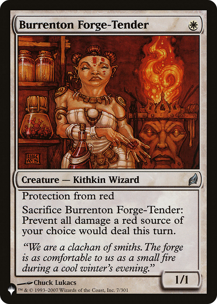 Burrenton Forge-Tender [The List Reprints] | Enigma On Main