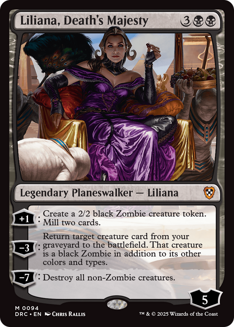 Liliana, Death's Majesty [Aetherdrift Commander] | Enigma On Main