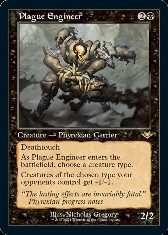 Plague Engineer (Retro Foil Etched) [Modern Horizons] | Enigma On Main