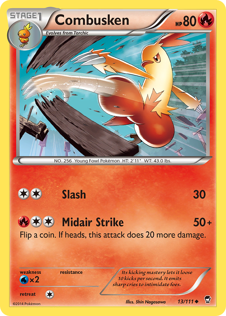 Combusken (13/111) [XY: Furious Fists] | Enigma On Main