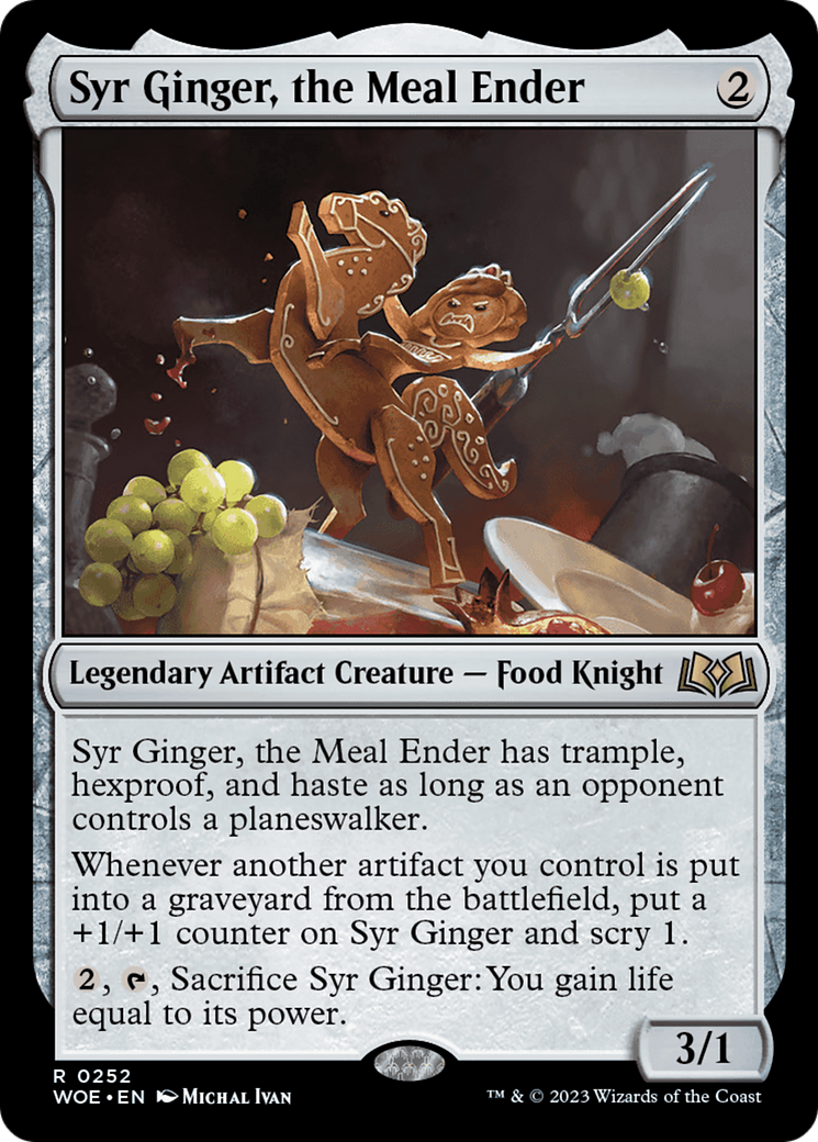 Syr Ginger, the Meal Ender [Wilds of Eldraine] | Enigma On Main