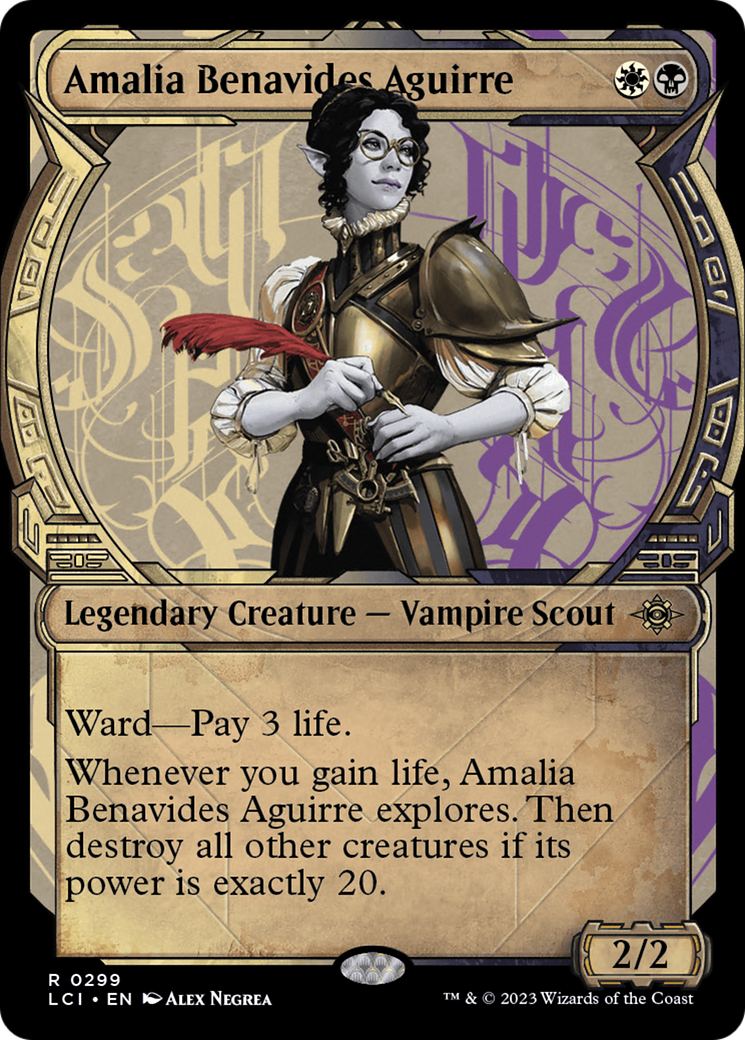 Amalia Benavides Aguirre (Showcase) [The Lost Caverns of Ixalan] | Enigma On Main