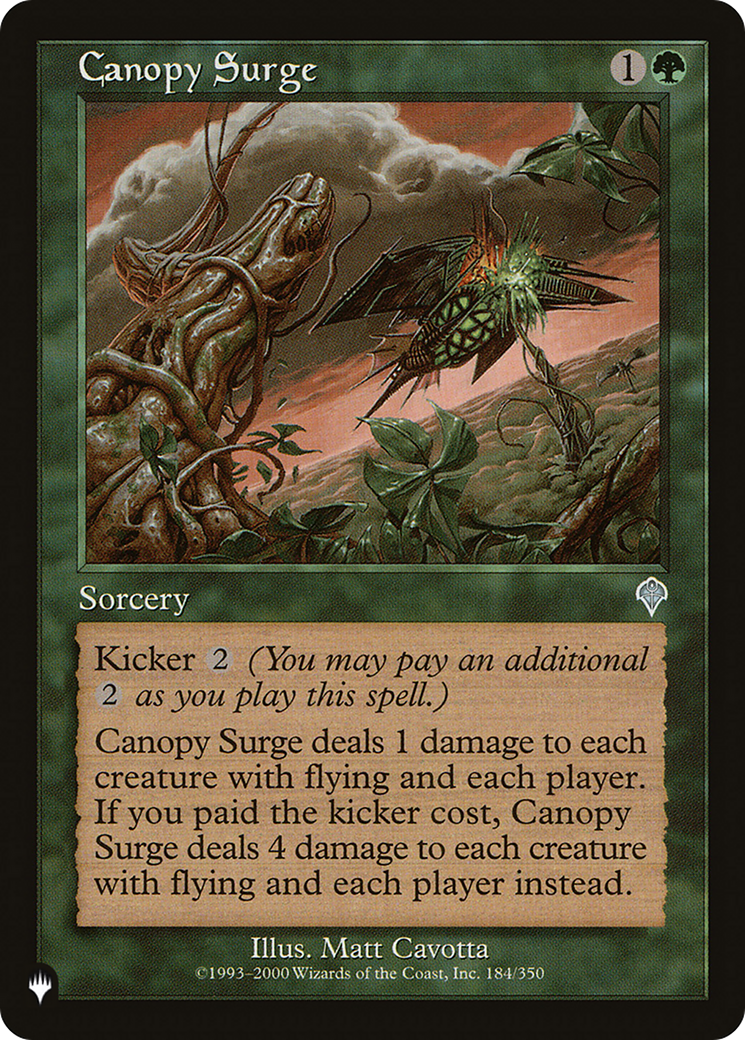 Canopy Surge [The List] | Enigma On Main