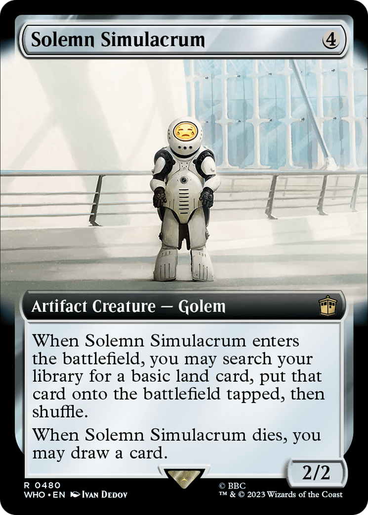 Solemn Simulacrum (Extended Art) [Doctor Who] | Enigma On Main