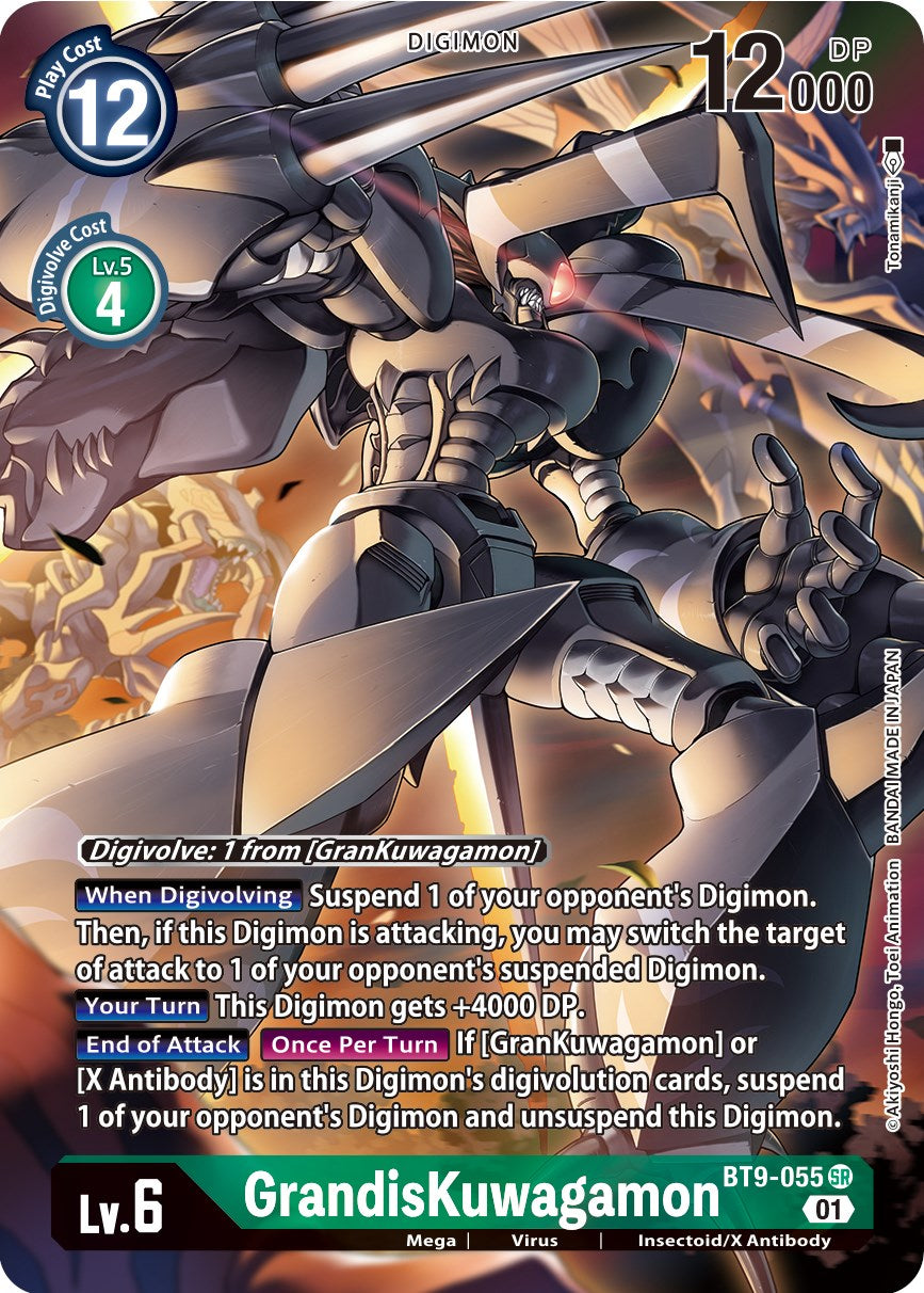 GrandisKuwagamon [BT9-055] (Alternate Art) [X Record] | Enigma On Main