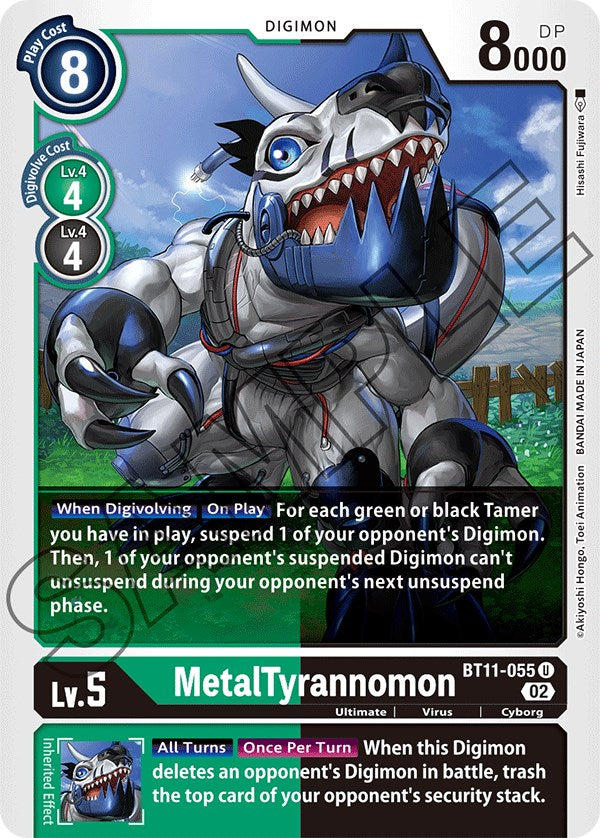 MetalTyrannomon [BT11-055] [Dimensional Phase] | Enigma On Main