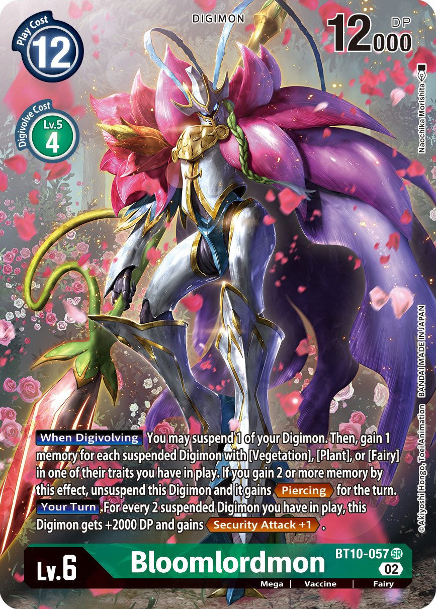 Bloomlordmon [BT10-057] (Alternate Art) [Xros Encounter] | Enigma On Main