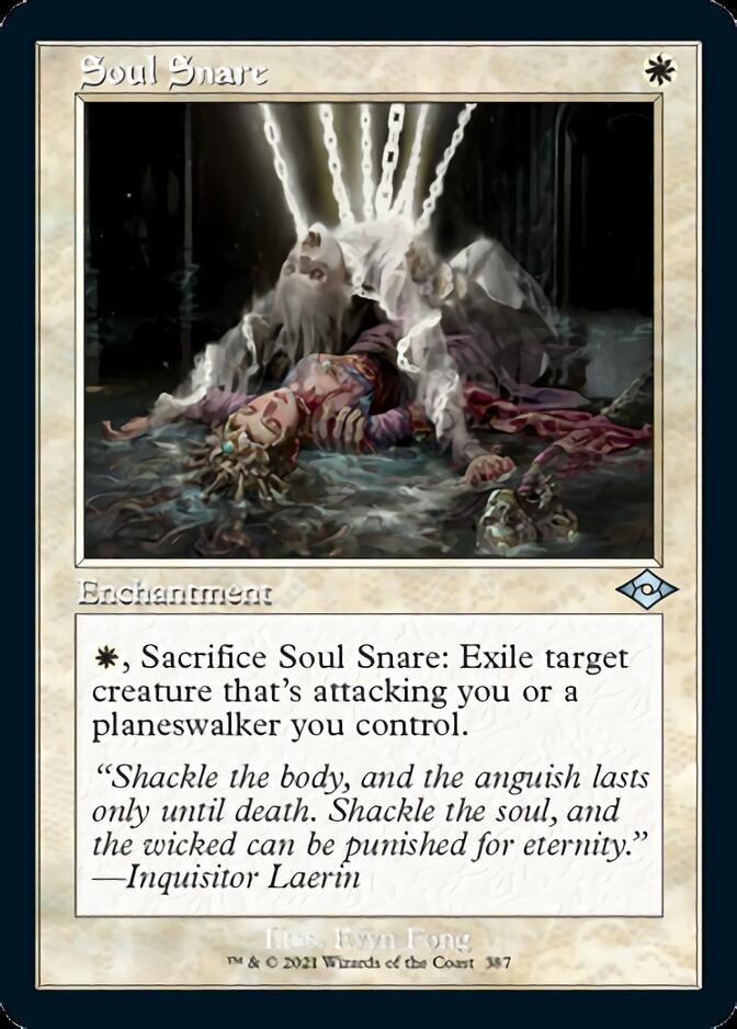 Soul Snare (Retro Foil Etched) [Modern Horizons 2] | Enigma On Main